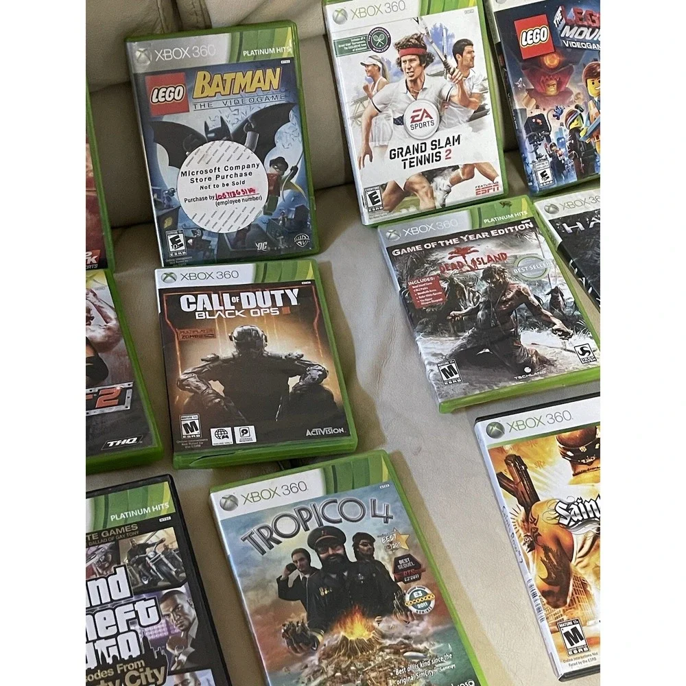 Lot Of 18 Xbox 360 Games
